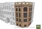 Preview: Anlagen-Architekt - 4092 - Bankhaus Brix Erweiterungsbau ecke (Bausatz)