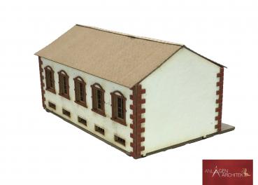 Preview: Anlagen-Architekt - 2055 / 33-32 - Gründerzeithaus eine Etage (Bausatz) - Spur Z