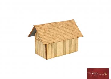 Preview: Anlagen-Architekt - 2232 / 37-30 - Wartehaus Miesenbach (Bausatz) - Spur Z