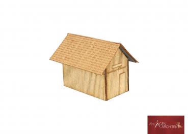 Preview: Anlagen-Architekt - 2232 / 37-30 - Wartehaus Miesenbach (Bausatz) - Spur Z