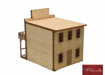 Preview: Anlagen-Architekt - 2504 / 32-12 - Wilder Westen - Hotel (Bausatz) - Spur Z