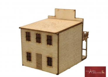 Preview: Anlagen-Architekt - 2504 / 32-12 - Wilder Westen - Hotel (Bausatz) - Spur Z