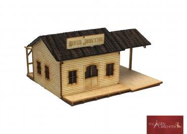 Preview: Anlagen-Architekt - 2509 / 36-17 - Railway Station (Bausatz) - Spur Z