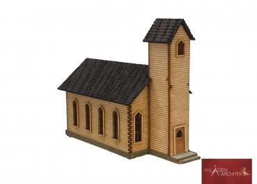 Anlagen-Architekt - 2514 / 36-24 - Old Chapel / Kirche (Bausatz) - Spur Z