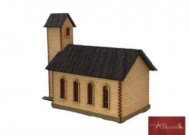 Preview: Anlagen-Architekt - 2514 / 36-24 - Old Chapel / Kirche (Bausatz) - Spur Z