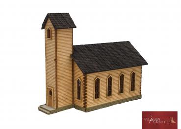 Preview: Anlagen-Architekt - 2514 / 36-24 - Old Chapel / Kirche (Bausatz) - Spur Z