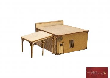 Preview: Anlagen-Architekt - 2517 / 32-29 - Wilder Westen - Pony Express (Bausatz) - Spur Z