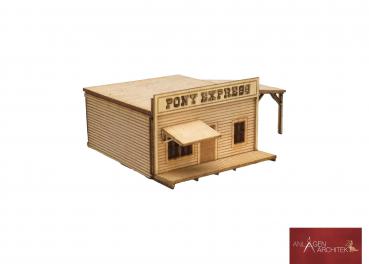 Preview: Anlagen-Architekt - 2517 / 32-29 - Wilder Westen - Pony Express (Bausatz) - Spur Z