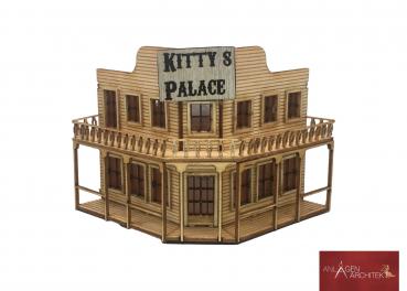 Anlagen-Architekt - 2522 / 32-32 - Wilder Westen - Kittys Palace (Bausatz) - Spur Z