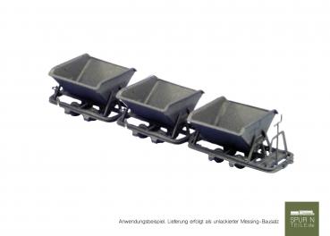 Anlagen-Architekt - 3405 / 23001 - Feldbahn 5 Kipploren (Bausatz - ehemals Hammerschmid /Railino)