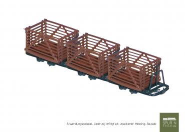 Anlagen-Architekt - 3409 / 23005 - Feldbahn 3 Torfloren (Bausatz - ehemals Hammerschmid / Railino)