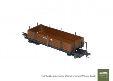 Anlagen-Architekt - 3411 / 23007 - Feldbahn Brigadegüterwagen (Bausatz - ehemals Hammerschmid / Railino)