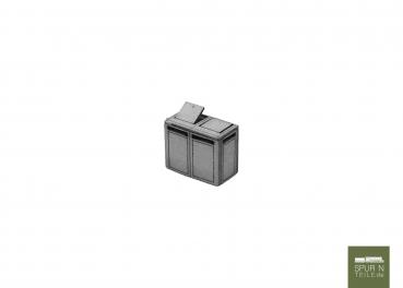 Preview: Anlagen-Architekt - 3909 - Mülltonnenunterstand Beton (Bausatz)