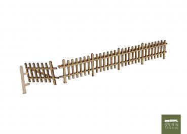 Anlagen-Architekt - 3911 - Gartenzaun 6-teilig (Bausatz)