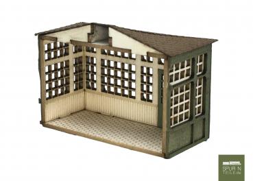 Preview: Anlagen-Architekt - 3912 - Wintergarten / Stellwerksanbau (Bausatz)