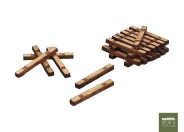 Anlagen-Architekt - 3914 - Ladegut Bahnschwellen (Bausatz)