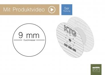 Preview: Micro Welten - 01-14 - Bausatz 5 Kabeltrommeln ca.9mm