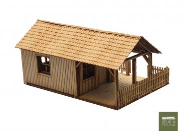 Preview: Micro Welten - 02-35 - Kassenhäuschen oder Kiosk N - Kopie