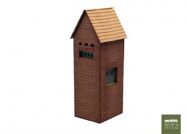 Preview: Micro Welten - 02-50 - Ein Trafohaus Backstein