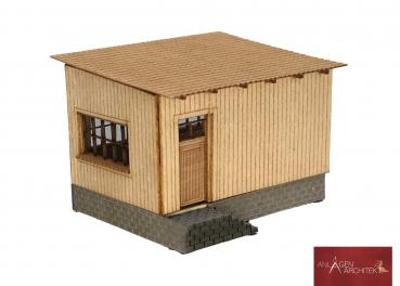 Preview: Anlagen-Architekt - 2973 - Weichenposten holz (Bausatz) - Spur Z