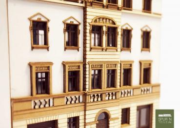 Preview: Anlagen-Architekt - 4074 - Stadthaus Waßstraße 23 / Penthaus (Bausatz)