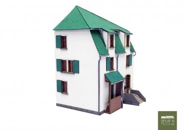 Preview: Anlagen-Architekt - 4077 - Genossenschaftshaus Pirkweg 4 mit Gastwirtschaft "Zum Grantlhuber" (Bausatz)