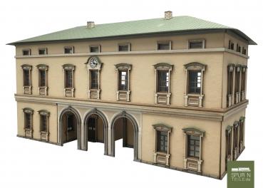 Preview: Anlagen-Architekt - 4202 - Bahnhof Waßling - Hauptgebäude (Bausatz)