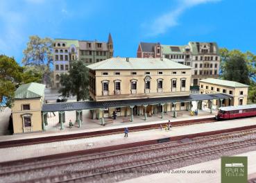 Anlagen-Architekt - 4202 - Bahnhof Waßling - Hauptgebäude (Bausatz)