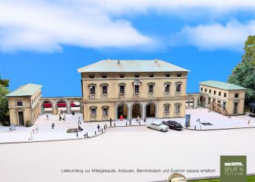 Preview: Anlagen-Architekt - 4202 - Bahnhof Waßling - Hauptgebäude (Bausatz)