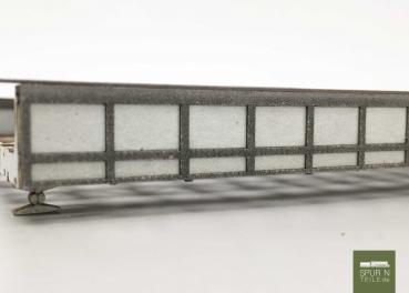 Preview: Anlagen-Architekt - 4208 - Stahlbrücke 2-Gleisig (Bausatz)