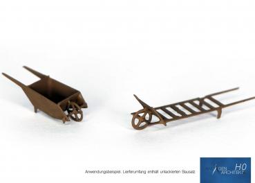 Anlagen-Architekt - 8001 - Schubkarren (Bausatz) - Spur H0