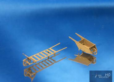 Preview: Anlagen-Architekt - 8002 - Schubkarren (Fertigmodell) - Spur H0