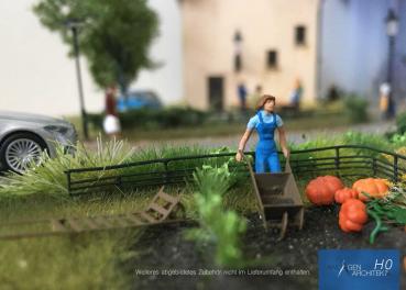 Preview: Anlagen-Architekt - 8002 - Schubkarren (Fertigmodell) - Spur H0