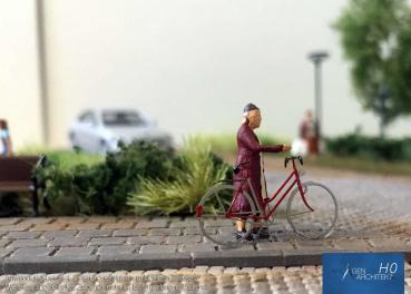 Preview: Anlagen-Architekt - 8003 - Zwei Fahrräder - je ein Damen- und Herrenfahrrad (Bausatz) - Spur H0