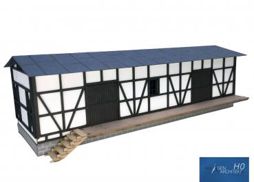 Preview: Anlagen-Architekt - 8212 - Güterschuppen Königsberg in Franken (Bausatz) - Spur H0 - ehemals Micro Welten 02-25
