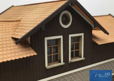 Preview: Anlagen-Architekt - 8213 - Bahnhof Königsberg in Franken (Bausatz) - Spur H0 - ehemals Micro Welten 02-24