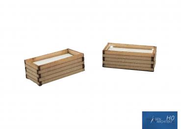 Preview: Anlagen-Architekt - 8947 - 2 Hochbeete (Bausatz) - Spur H0 - ehemals Micro Welten 21-30