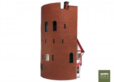 Preview: Anlagen-Architekt - 4098 - Halbturmhaus Lübeck (Bausatz)