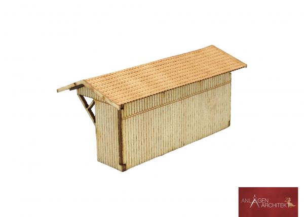 Anlagen-Architekt - 2231 / 37-32 - Wartehaus Bammeltalbahn (Bausatz) - Spur Z
