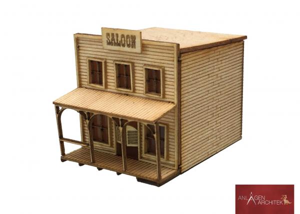 Anlagen-Architekt - 2502 / 32-11 - Wilder Westen - Saloon (Bausatz) - Spur Z