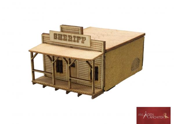 Anlagen-Architekt - 2503 / 32-13 - Wilder Westen - Sheriff (Bausatz) - Spur Z