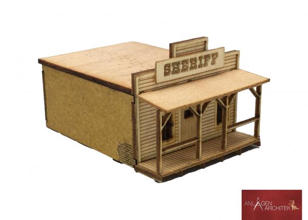 Anlagen-Architekt - 2503 / 32-13 - Wilder Westen - Sheriff (Bausatz) - Spur Z