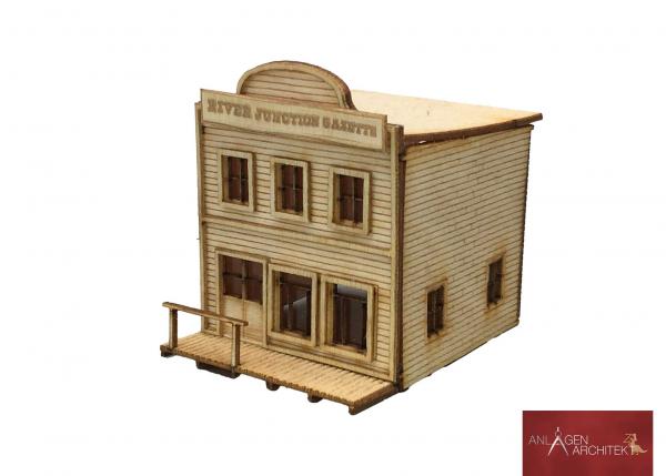 Anlagen-Architekt - 2505 / 36-27 - River Junction Gazette (Bausatz) - Spur Z