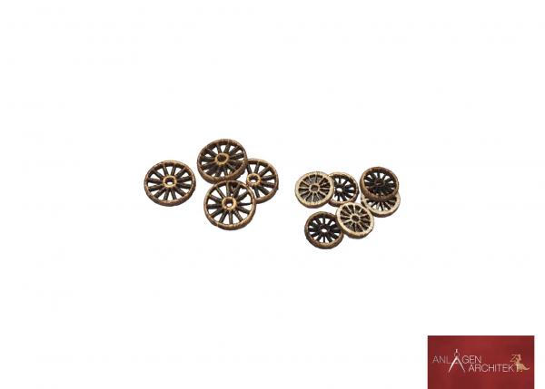 Anlagen-Architekt - 2508 / 32-25 - Wilder Westen - Wagenräder (Bausatz) - Spur Z