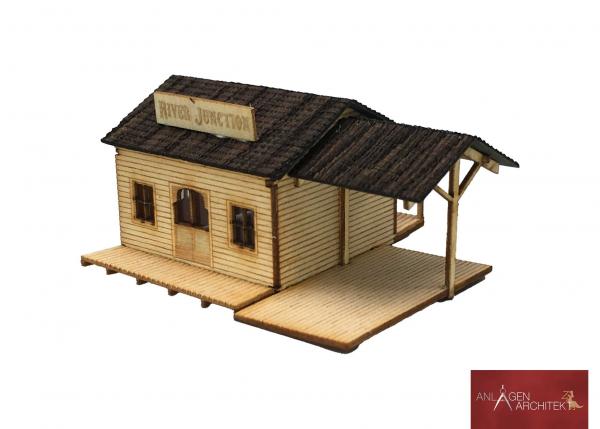 Anlagen-Architekt - 2509 / 36-17 - Railway Station (Bausatz) - Spur Z