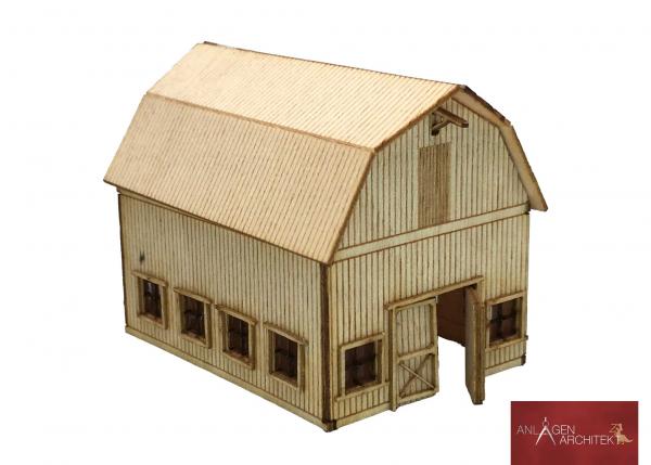 Anlagen-Architekt - 2512 / 36-22 - Barn / Scheune (Bausatz) - Spur Z