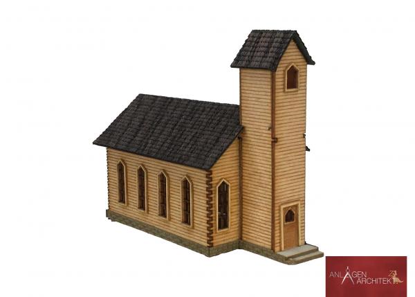 Anlagen-Architekt - 2514 / 36-24 - Old Chapel / Kirche (Bausatz) - Spur Z