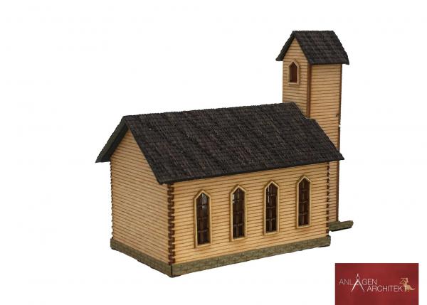 Anlagen-Architekt - 2514 / 36-24 - Old Chapel / Kirche (Bausatz) - Spur Z