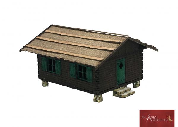 Anlagen-Architekt - 2961 / 32-10 - Almhütte (Bausatz) - Spur Z
