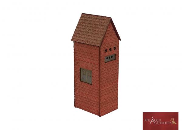 Anlagen-Architekt - 2965 / 32-50 - Trafohaus geziegelt (Bausatz) - Spur Z